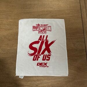 Florida Panthers 2024 Stanley Cup Finals Game 5 Rally Towel All Six of Us SGA